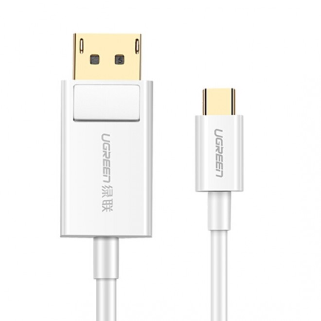  USB-C Type-C to DP Cable 1.5m White  